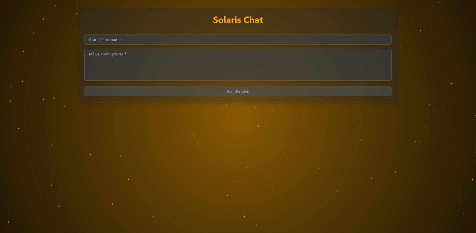 Solaris Chat App